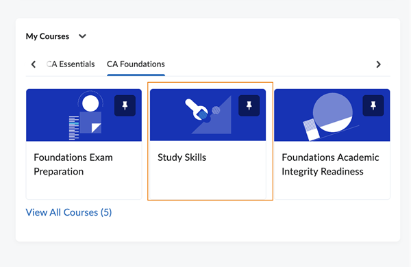 CA Foundations Study Skills